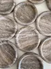 Japanese Retro Style Natural Marble Decorated Plate Living Room Art Ornament Photographic Prop Cave Stone Jewelry Storage Tray 5