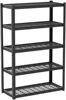 40" Wide Garage Storage Shelves Heavy Duty Shelving Unit 72" Tall Garage Shelving for Storage with 5 Tier Adjustable Metal Wire 5
