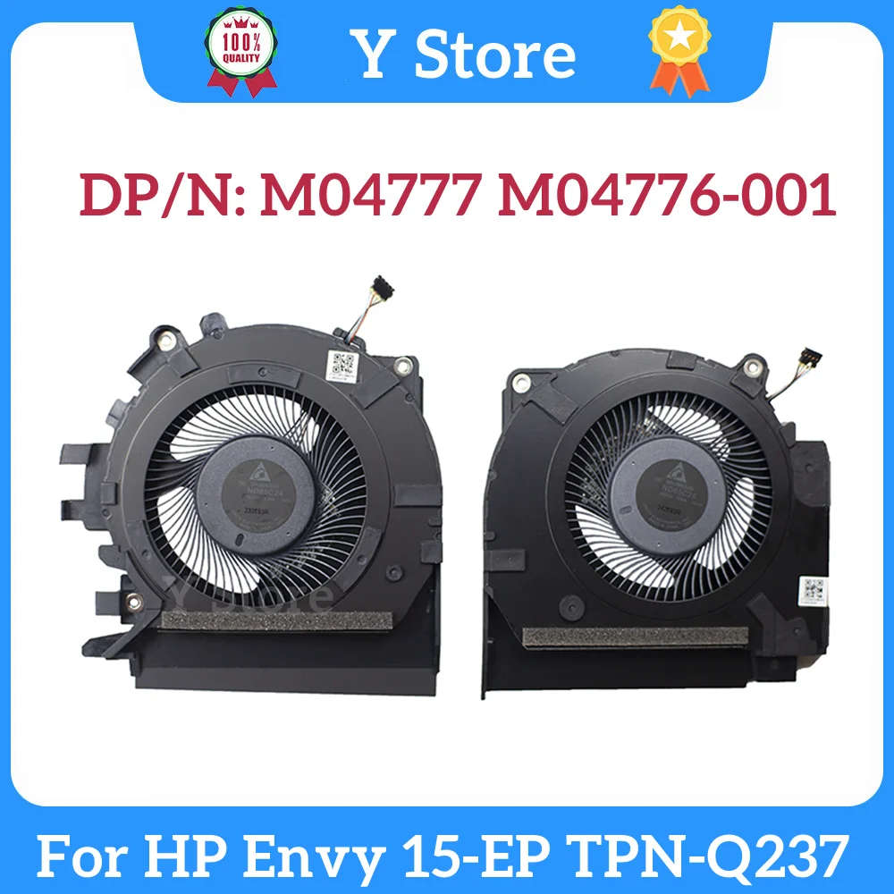 Store-ventilador de Refrigeração Cpu Gpu para hp Envy Série 15-ep Tpn-q237 M04777001 M04776-001 100 Testado Novo Original y