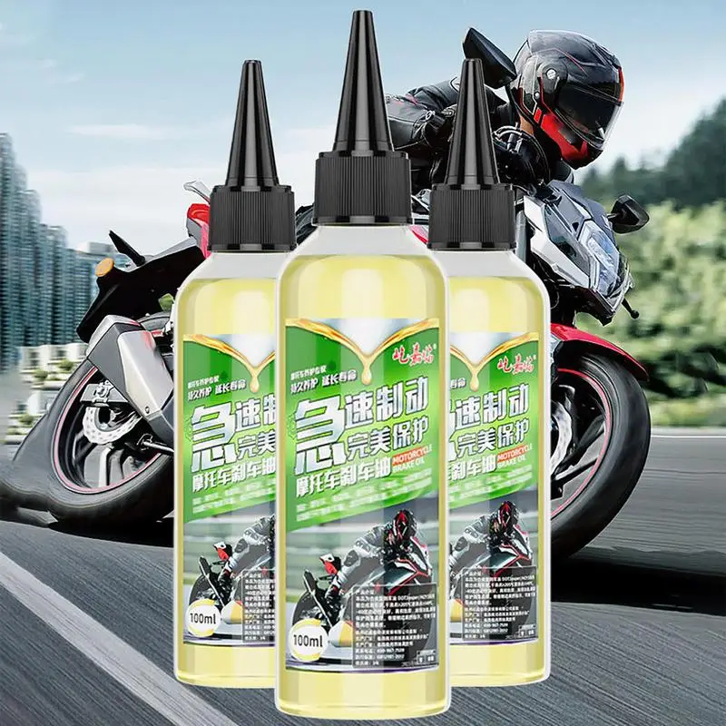 Brake Fluid DOT 3 100ml Brake Fluid Motorcycle Mineral Oil Motorcycle Oil Automotive High