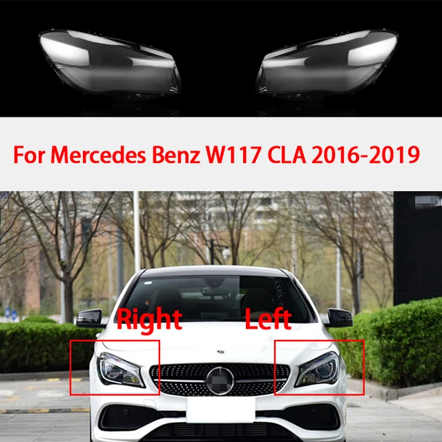 Car Headlight Glass For Mercedes Benz W117 CLA 2016 2017 2018 2019  Left/Right Light Shell Transparent Cover Car Accessoires - AliExpress
