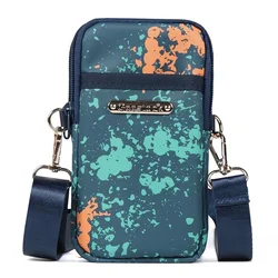 Stylish Convertible Nylon Crossbody Bag for Women - Lightweight, 3 - Layer Design (B)