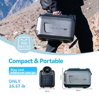 Climatiseur portable d'extérieur CYBERTAKE S2 Pro, refroidissement et chauffage rapides, système de drainage actif, 6 modes de fonctionnement 5