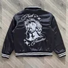 Hellstar PATH TO PARADISE BOMBER JACKET Heavy embroidered cotton jacket for men and women 2