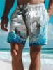 Anchors Pattern Men's Beach Shorts Summer Swim Trunks 3D Printed Women Men Casual Oversized Loose Sport Short Pants 3