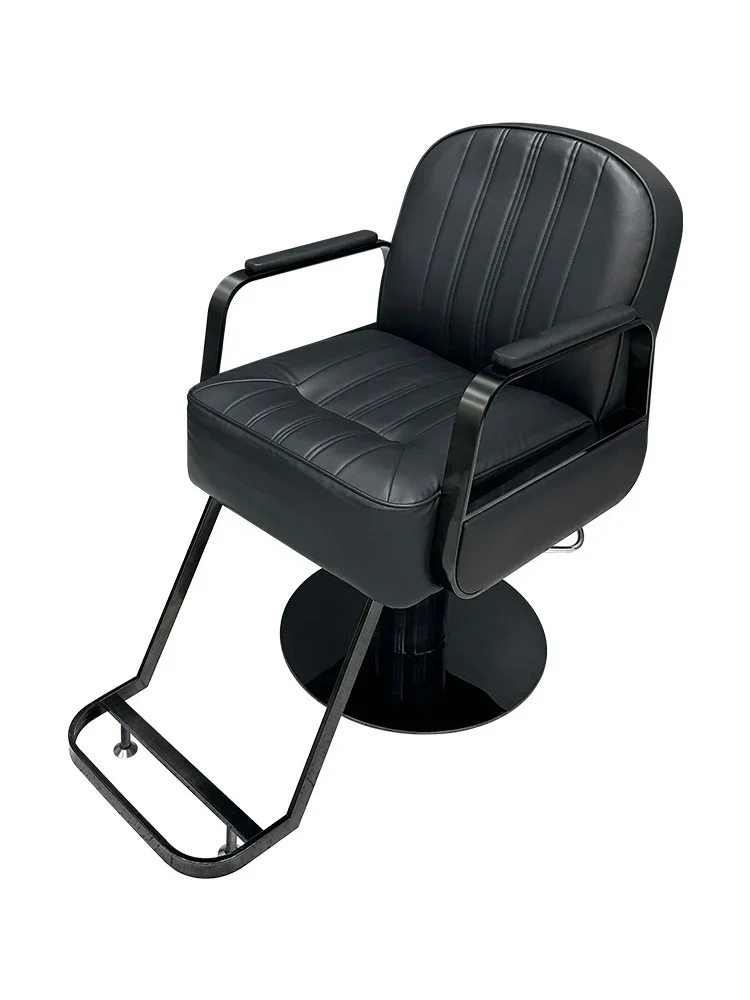 

Simple Hairdressing Vintage Barber Chair Swivel Lift Barber Chair Perm Hair Dyeing Cadeira De Barbeiro Beauty Furniture WT