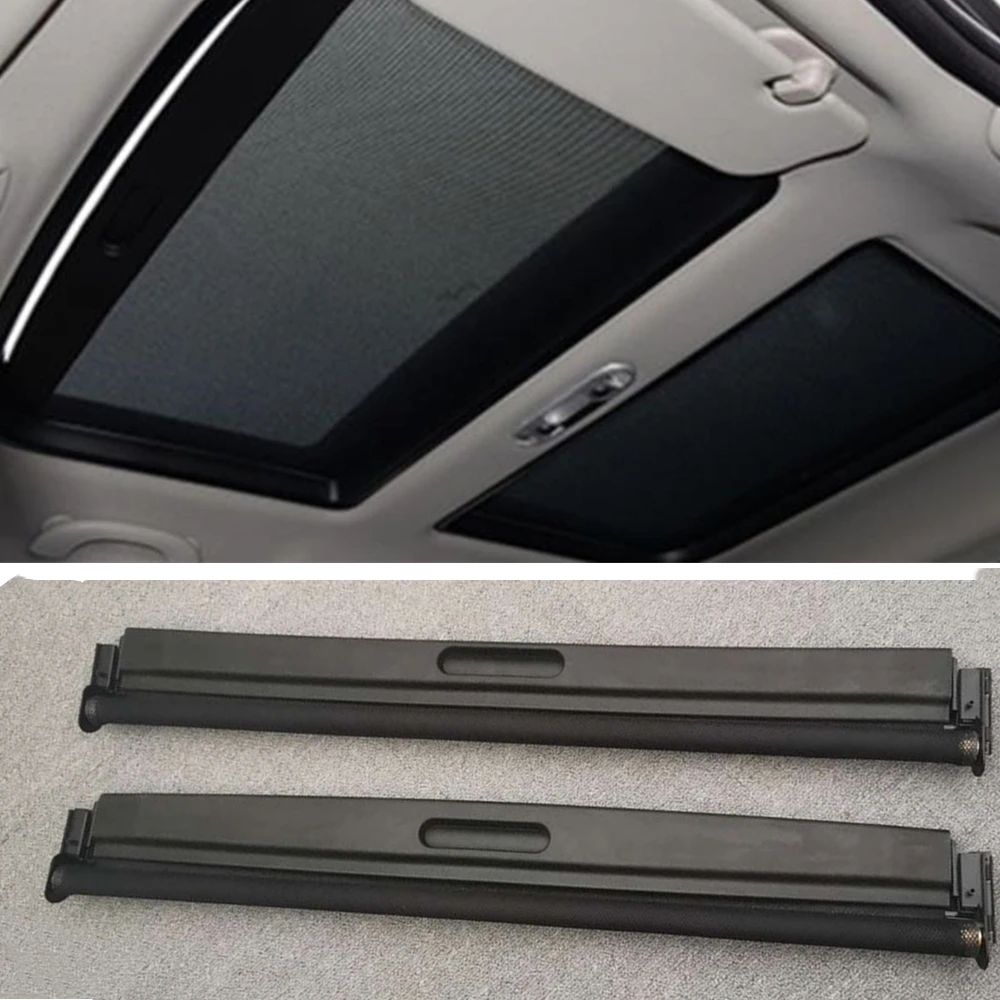 

For MINI Cooper R60 2006-2017 Front+Rear Sunroof Sunshade Curtain Black Car Sun Roof Window Roller Blind Shade Cover 54102757016