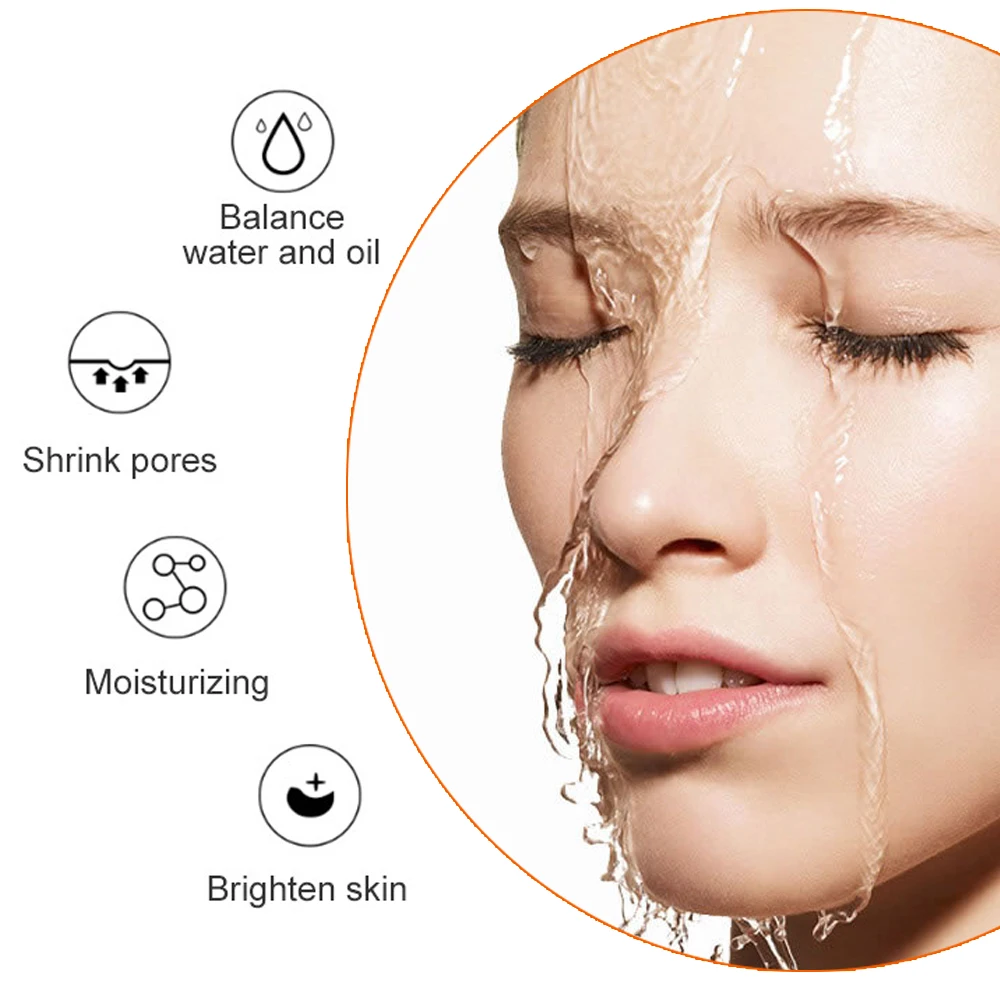Facial Essence Face Toner Vitamin C Toners For Face 100ml Long Lasting Moisturizing Hyaluronic Acid Facial Essence