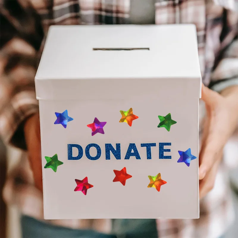 30/10Sheets Star Dot Heart Stickers Kids Birthday Party Favors Glitter Adhesive Sticker Reward Chart Labels Gift DIY Decoration