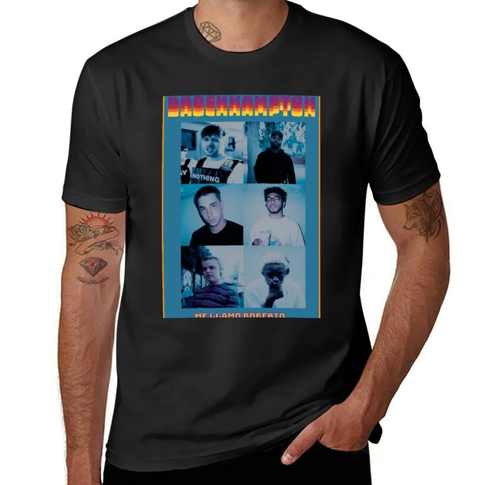 Brockhampton T-Shirt graphics sweat mens tall t shirts