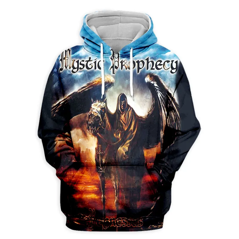 

Mystic Prophecy 3D Printed Fashion Hoodies Hooded Sweatshirts Harajuku Hoodie Sweatshirts Tops Clothing for Women/men
