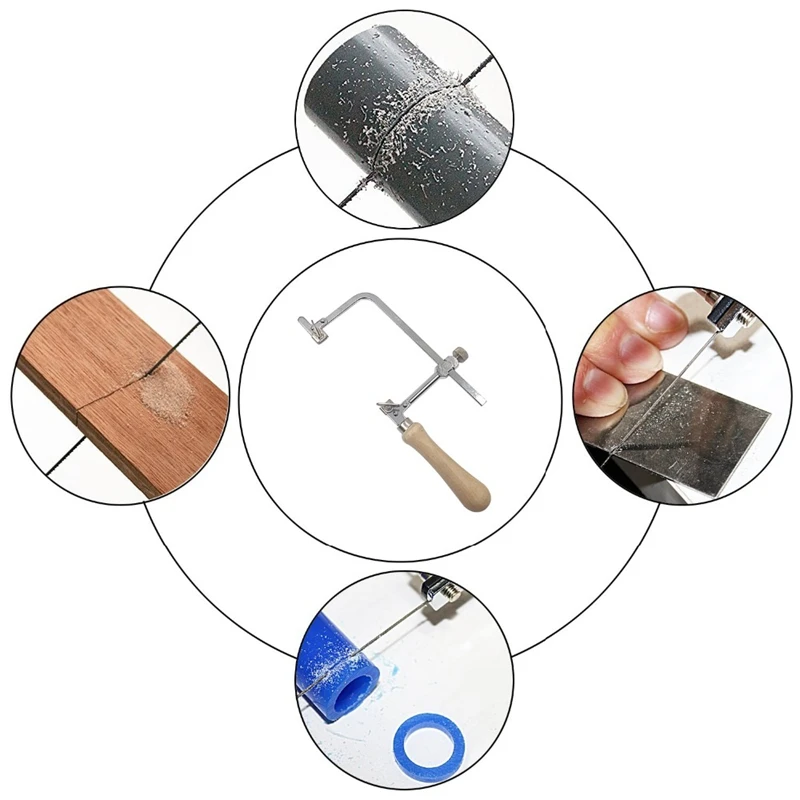 مجموعة إطارات مناشير مجوهرات احترافية، تتضمن 12 شف...