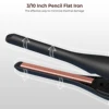 Small Flat Iron for Short Hair Pencil Flat Iron Mini Hair Straightener Ceramic Beard Straightener Tiny Hair Straightening Iron 3