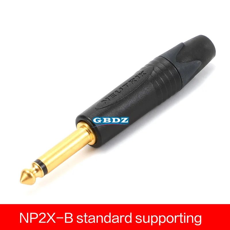 NEUTRIK NP3X 1/4" 6,35mm Mono-Geschweißter Stecker, Reinkupfer-Lötverbinder für Gitarren-Mikrofon-Audiokabel – Detail 12