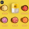 Electric Garlic Mashers Meat Grinder Food Processor Food Blender Home Kitchen Tools 250ML/100ML Electric Vegetable Cutter 3