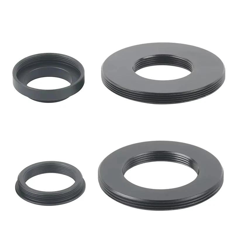 RMS CS M25 M26 M27 M40 M42 Thread Adapter Rings Microscope Objective Converter for Nikon Zeiss Mitutoyo Microscope microscope adapter
