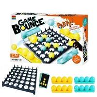 Bouncing Ball Game Jumping Ball Board Games Challenge Game Bounce Ball Toys Family Party Desktop Bouncing Toy Educational Toys 1