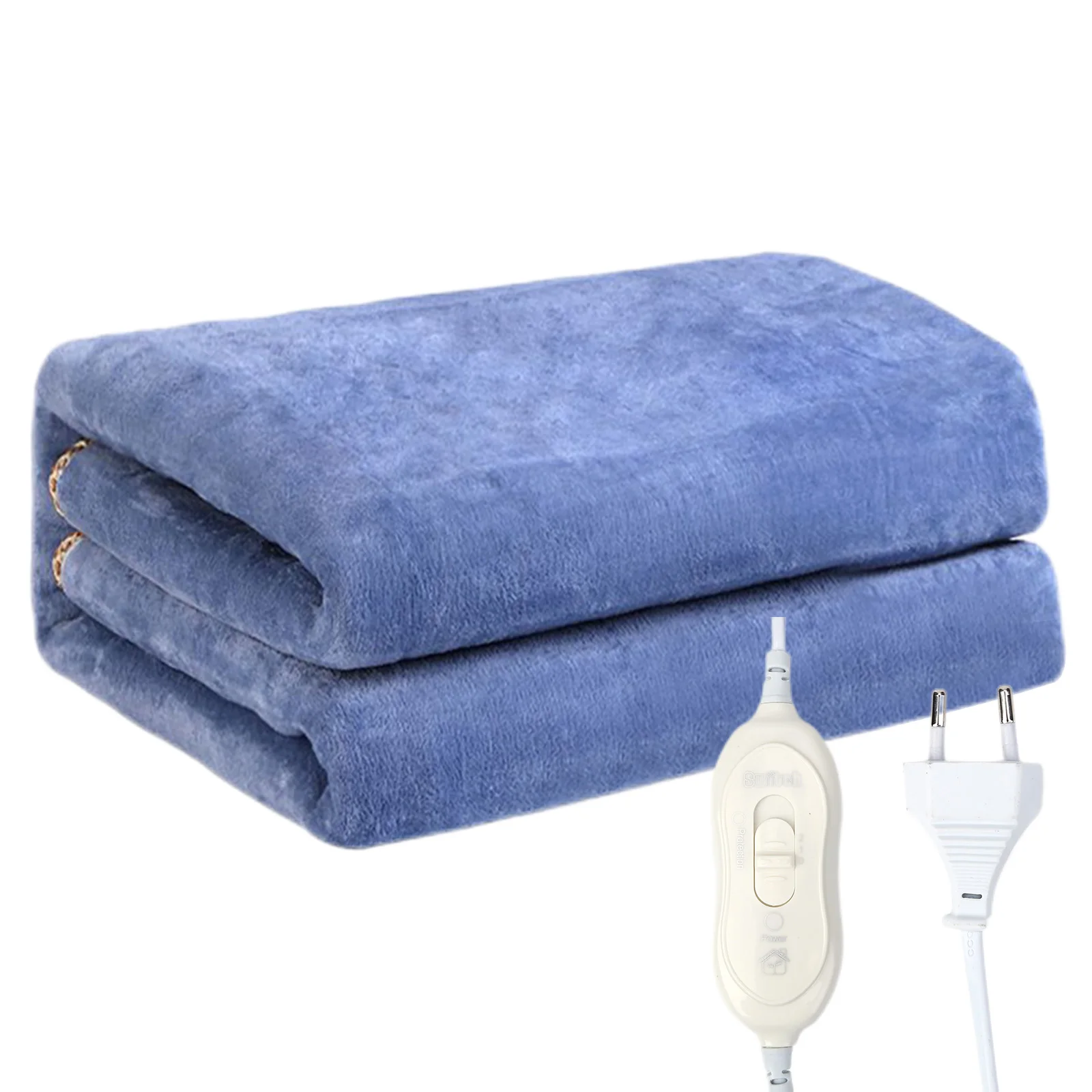 ElectricBlanket220V70W140WHeaterHeatedFlannelBlanketMattress