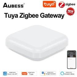 Tuya ZigBee Smart Gateway Hub Smart Intelligent Home Bridge Mesh Smart Life APP Wireless Remote Controller Via Alexa Google Home