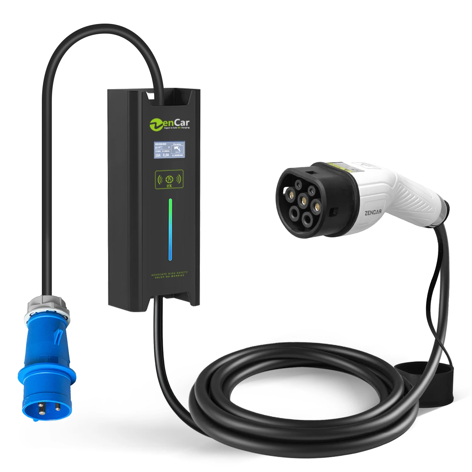 Charging cable Tesla Model Y - Type 2 - 16A 3 phase (11 kW) – EV Plug Europa