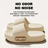 New Summer Platform Cloud Slippers Women Comfy Solid Color Soft Sole EVA Pillow Slides Woman Couple Non Slip Beach Flip Flops 1