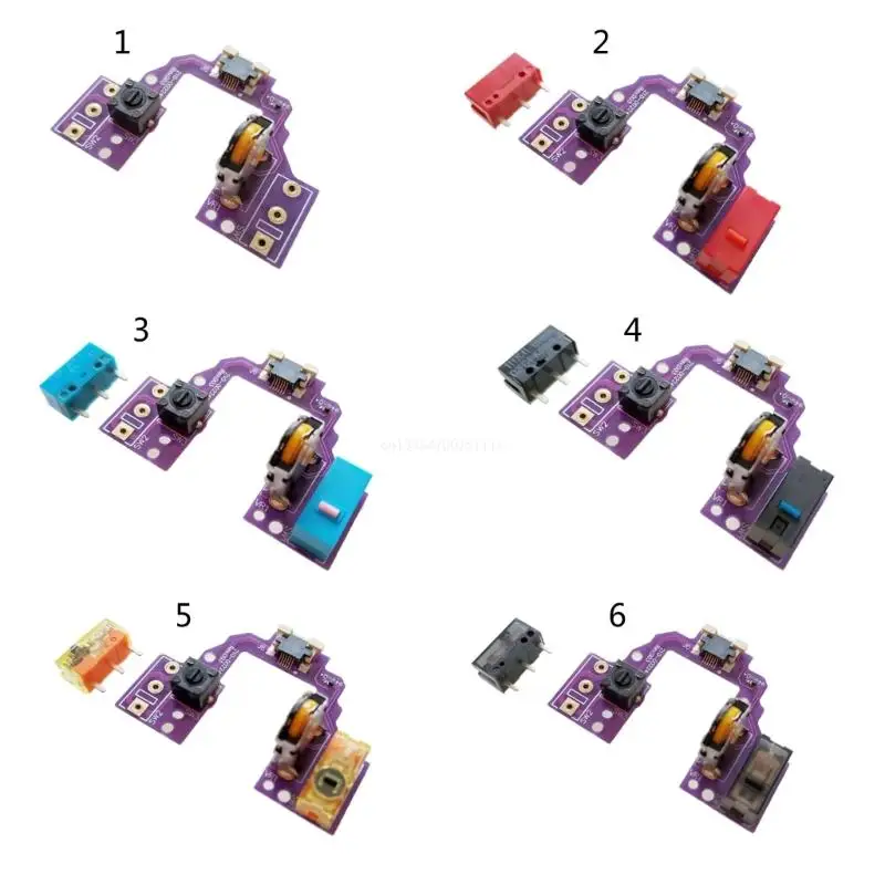 

PCB Board Key Button Board For GPX Welding GPRO Superlight Mouse Hot-swap Micro-motion Motherboard Dropship