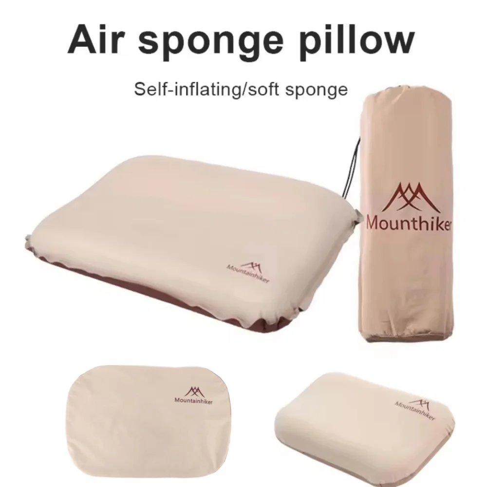 Oreiller De Camping Auto-gonflant – Ultralight, Tissu Oxford, Pour Extérieur