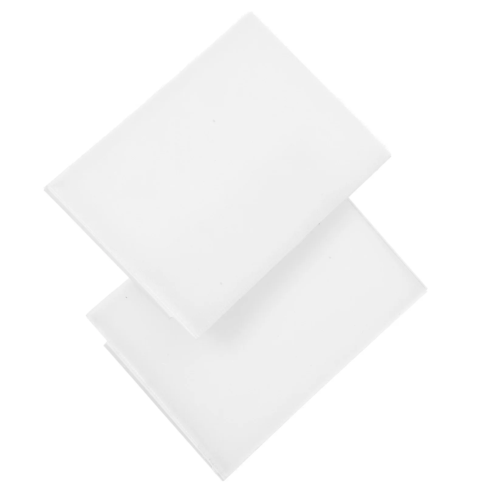 

2 Pcs Paint Pads for Deck Stain Sponge Edger Refills Painting Tool Flocking Replacement Walls