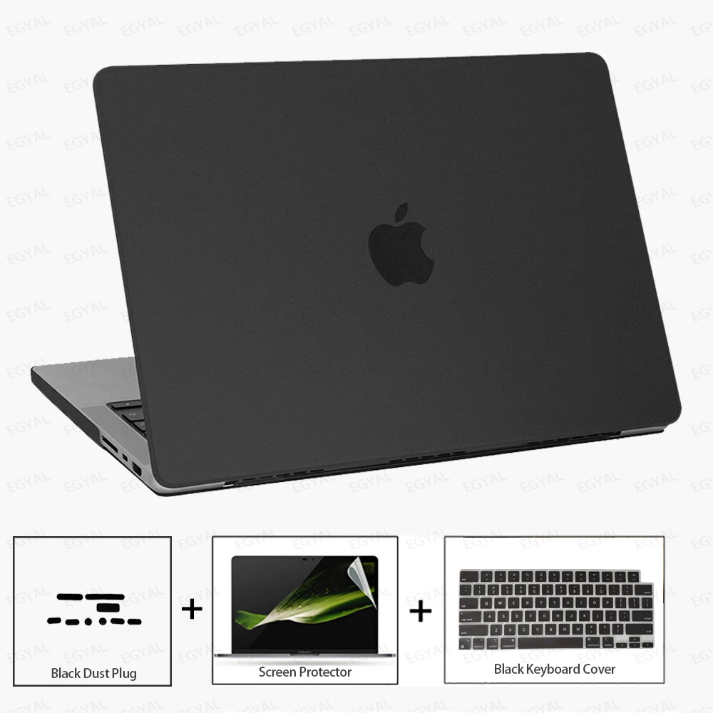 Capa Ultra Fina para Macbook Pro Plugue de Poeira Película de Tela Tampa do Teclado m2 m1 Pro 14 m3 2023 Modelo A2918 A2992 2023