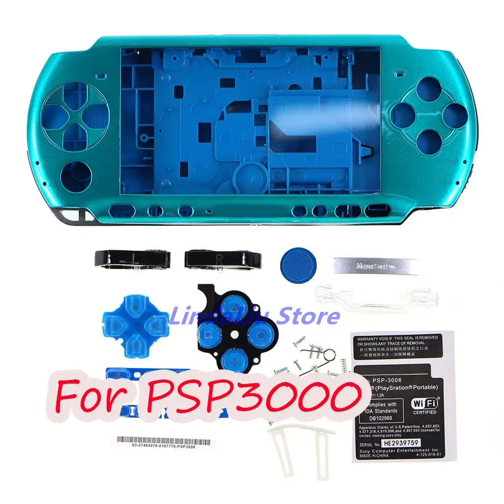 Game Console Replacement Housing Cover Case Psp3000 Shell Old Psp
