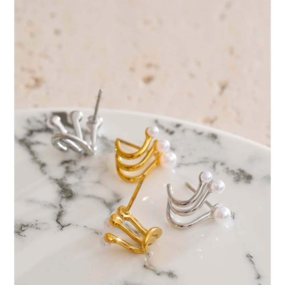 Yhpup Earrings Small Ear Jewelry