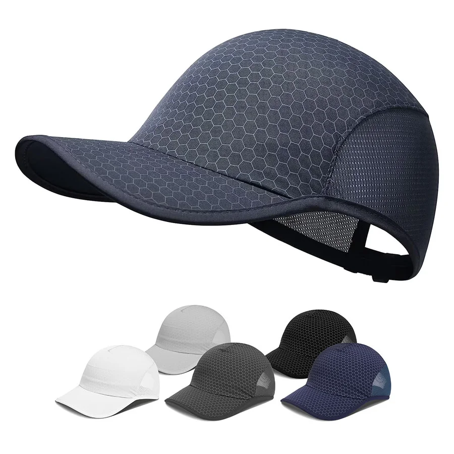 Gorras De Verano Para Hombre Gorra Deportiva PivotWing UPF50+ - Ajustable 58-60 Cm, Transpirable, Para Running