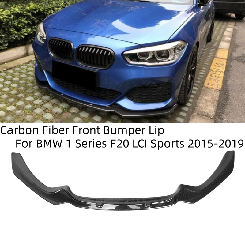 Per Bmw F20 Sports Mt Style Paraurti Anteriore Lip Splitter Spoiler 1 Serie 118I 118D 120I 120D M135I M140I M-Pack 2015-2019 Tuning
