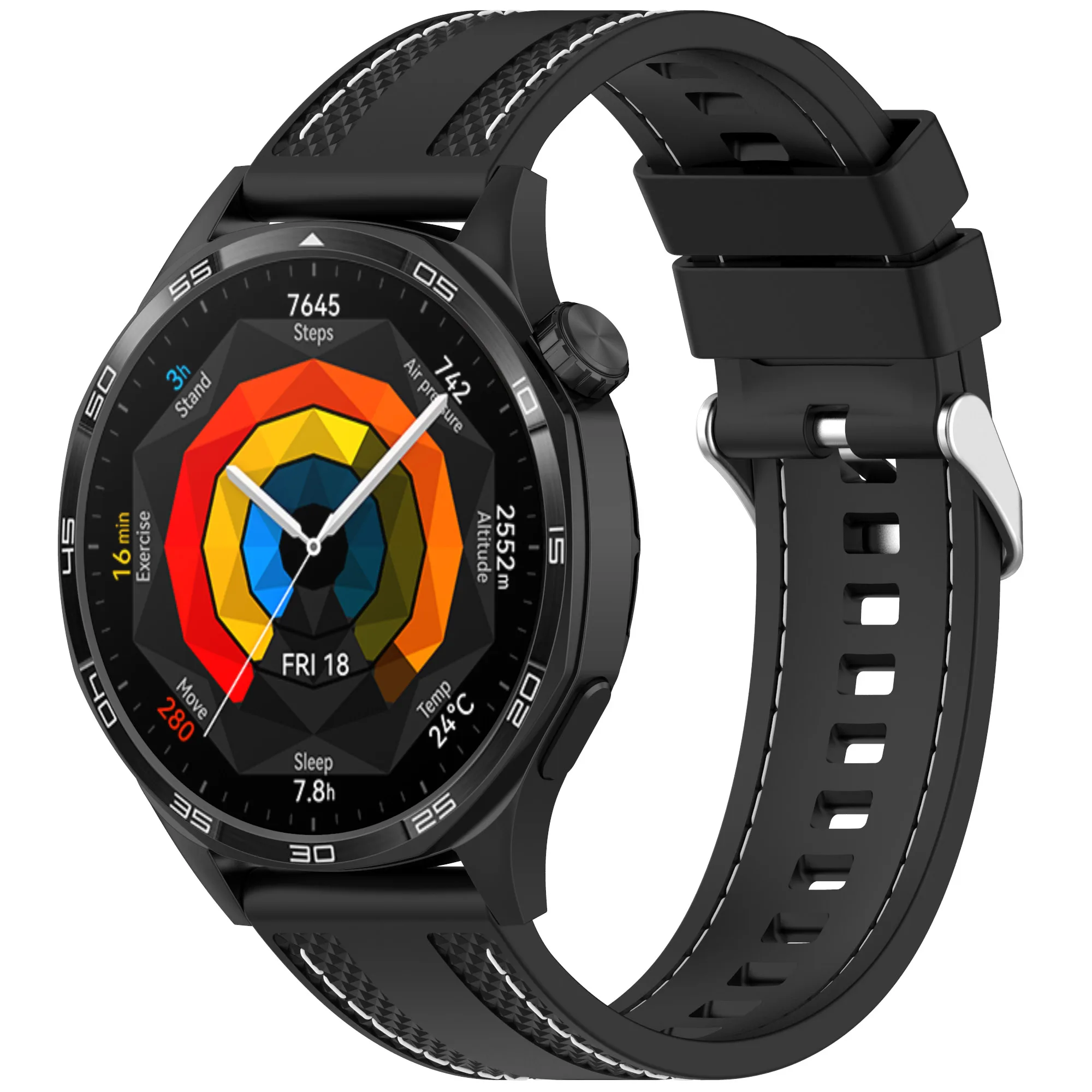 Premium 22mm Metal Smartwatch Replacement Strap - Universal Design