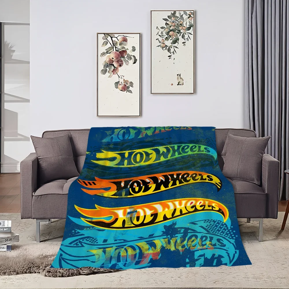 H-Hot W-Wheels C-Cars skicomfort warm Soft Baby blanket suitable Home Lunch Blanket Suitable for Home Office Daily Use Cover 3