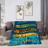 H-Hot W-Wheels C-Cars skicomfort warm Soft Baby blanket suitable Home Lunch Blanket Suitable for Home Office Daily Use Cover 3