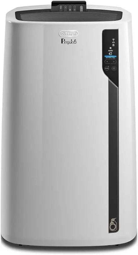 

DeLonghi Portable Air Conditioner 12,500 BTU,cool extra large rooms up to 550 sq ft,wifi with alexa,energy saving,heat,quiet