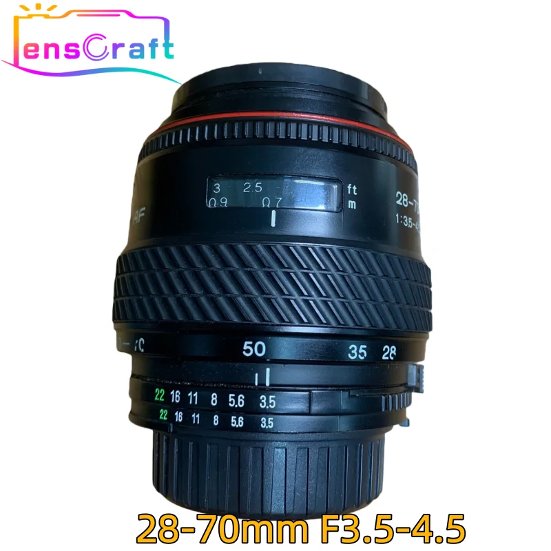 90% 새것 같은 토키나 28-70mm f3.5-4.5 자동 초점 렌즈 매크로 기능 포함 ..