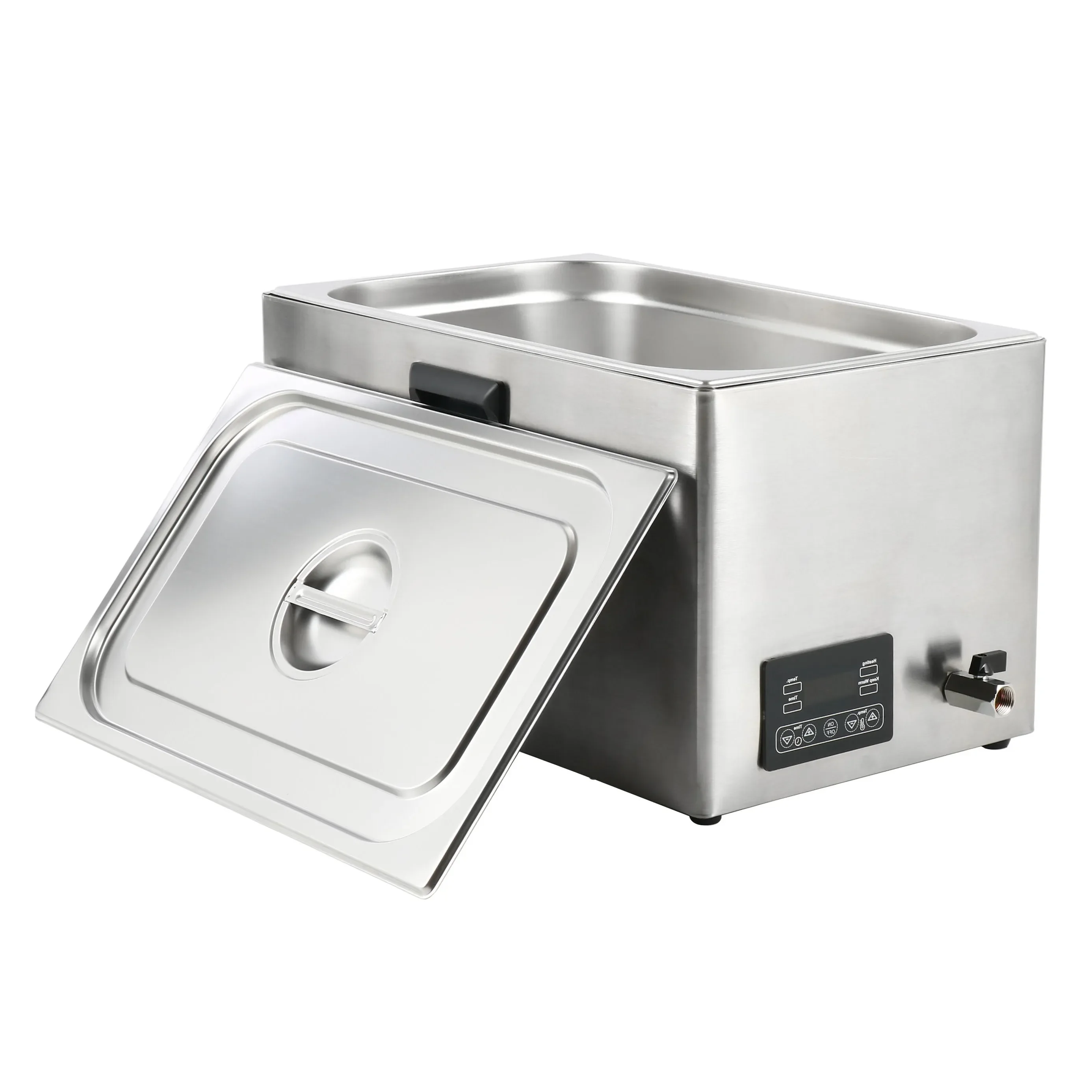 26L Stainless Steel Slow Cooker Machine With Silicon Lid