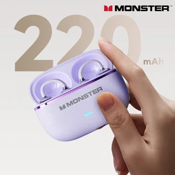 Premium Bluetooth Earphones with HiFi Sound and Noise Cancelling Features (MQT65 Purple)