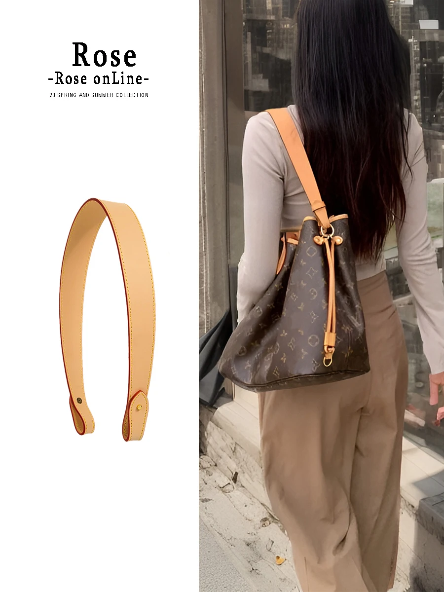 Rose Online Adatto Per Borse Lv Neverfull Spalline Larghe Borsa A Secchiello Zaino Per Ascelle Con Accessori