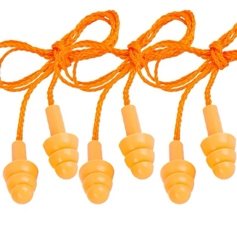 EARMOR silicone wire earplugs, comfortable for sleeping, sound isolation and noise reduction, hearing protection