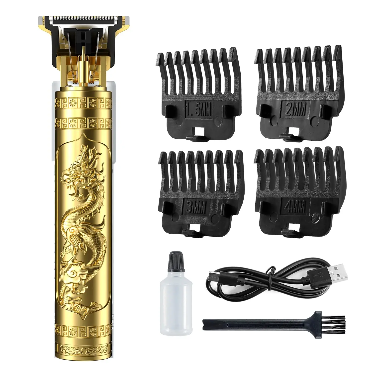 T9 USB Electric Hair Clipper For Men Hair Cutting Machine Rechargeable Man Shaver Trimmer Barber Technical Beard Trimmer 5