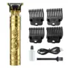 T9 USB Electric Hair Clipper For Men Hair Cutting Machine Rechargeable Man Shaver Trimmer Barber Technical Beard Trimmer 5