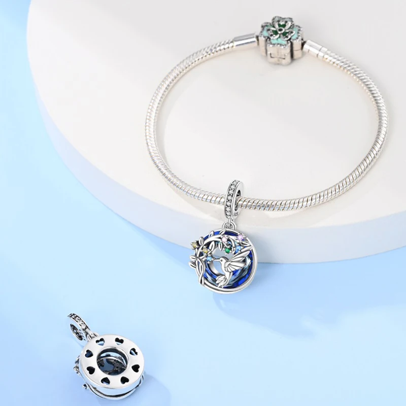 MyGiftHome S925 Silver Bead Charm for DIY Jewelry