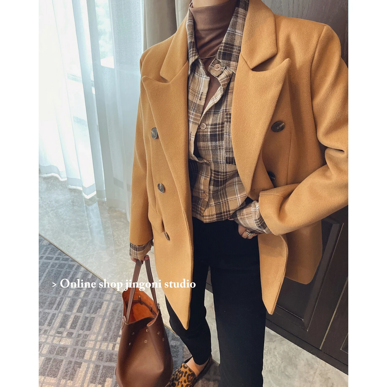 2022 woman new oem woolen plaid tweed blazers suits coats jackets tailoring fashion chic elegant new stylish clothes parkas y2k 2022 Woman New Oem Blazers Suits Coats Tweed Jackets Tailoring Fashion Chic Elegant New Stylish Clothing Winter Y2k Parkas Outer