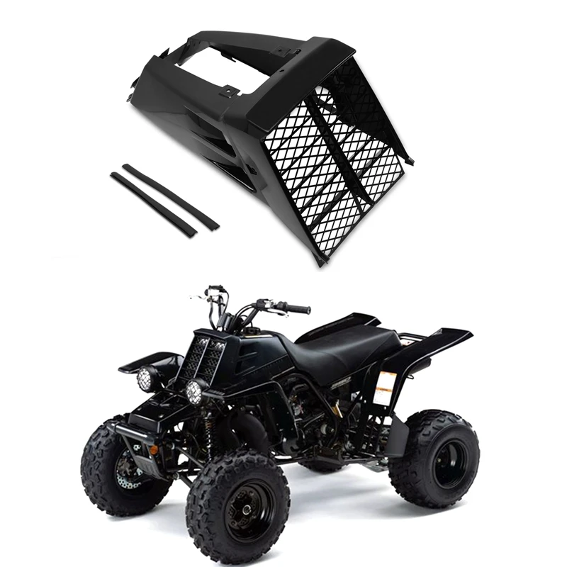 

Черная крышка для газового бака с решеткой радиатора для Yamaha Banshee 350 YFZ350 1987-2006