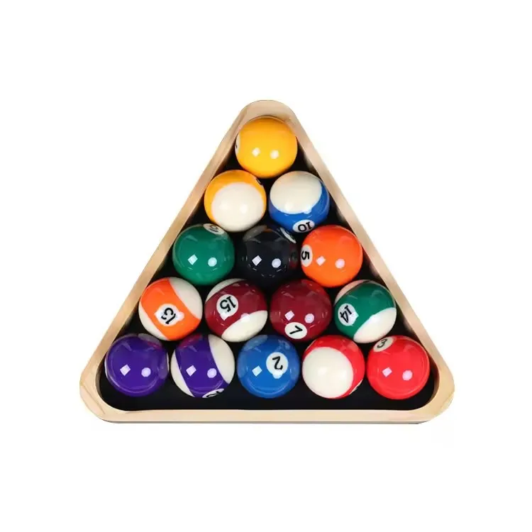 9-ball Standard Billiards 57.2mm High Brightness Durable Crystal American Billiards Accessories Factory Direct Price