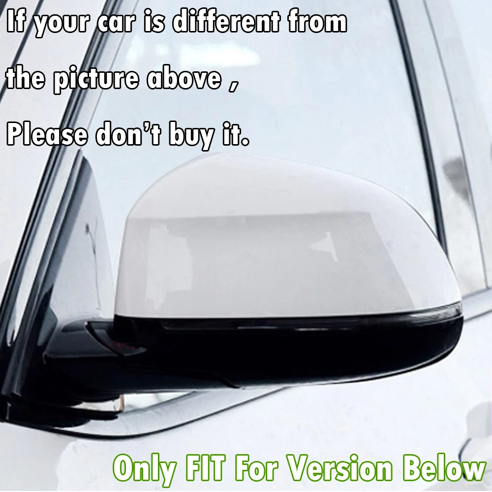 Für BMW X5 F15 X6 F16 Geeignet rückspiegel 2014-2018 Horn typ rückspiegel  shell austauschbare umkehr spiegel abdeckung