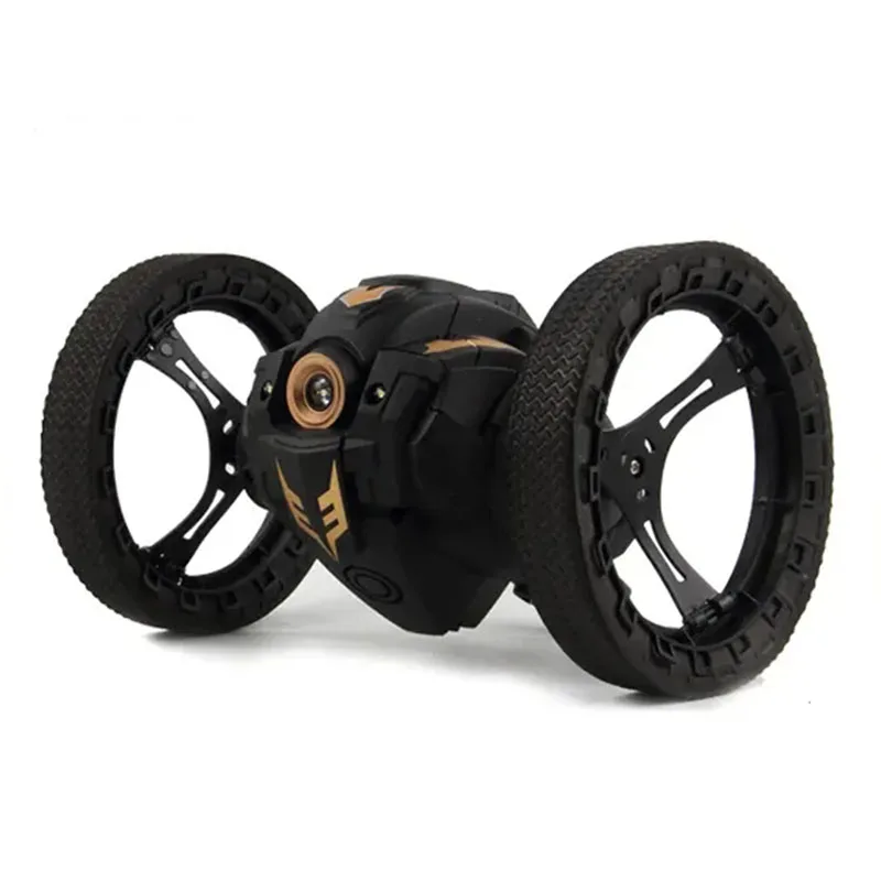 Funny Bouncing RC Car 2.4G WIFI FPV Remote Control With Camera Flexible Wheel LED Music
